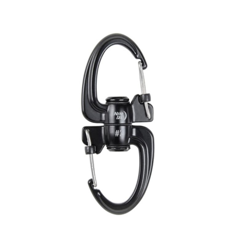 S-BINER 360 LOCKING DUAL CARBINER SBLR2-01-R3