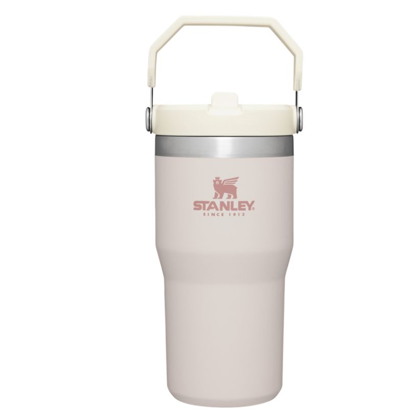 TERMO STANLEY CLASSIC FLIP STRAW TUMBLER 20 OZ- ROSA QUARZO